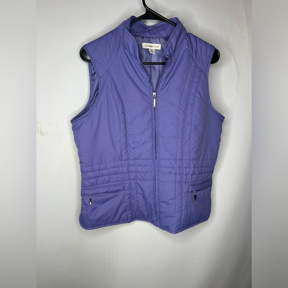 Coldwater Creek Purple Vest For Women